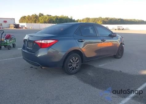 2014 Toyota Corolla L из США, поврежденный, VIN 2T1BURHE8EC154339